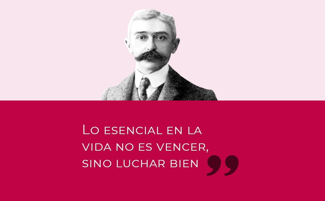 Coubertin hizo realidad los Juegos Olímpicos, ¿luchando bien?
