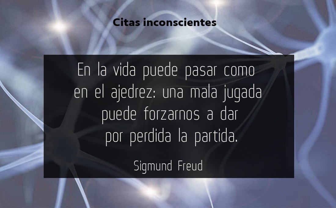 Frase de Sigmund Freud sobre el ajedrez y el juego