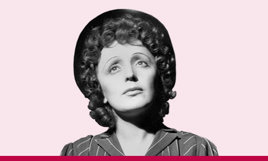 Édith Piaf escapa hacia adelante